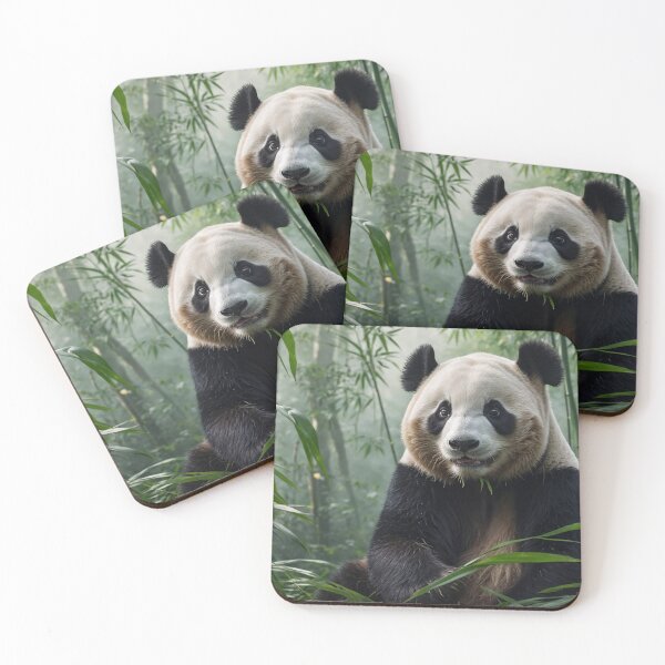 Item preview, Giant Panda in a Bamboo Grove designed and sold by adill72.