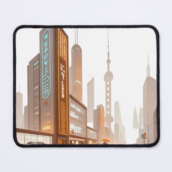 Item preview, Day Futuristic Landscapes Illustrations Sports Culture Life World designed and sold by ART ATTACK ZONE.