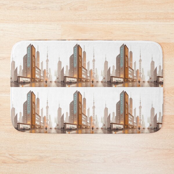 Item preview, Day Futuristic Landscapes Illustrations Sports Culture Life World designed and sold by ART ATTACK ZONE.
