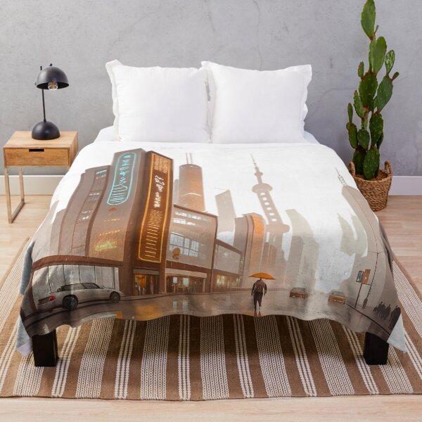 Item preview, Day Futuristic Landscapes Illustrations Sports Culture Life World designed and sold by ART ATTACK ZONE.