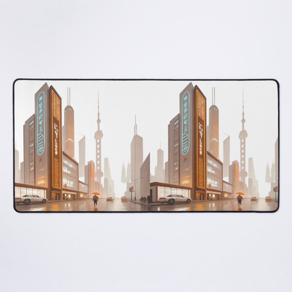 Item preview, Day Futuristic Landscapes Illustrations Sports Culture Life World designed and sold by ART ATTACK ZONE.