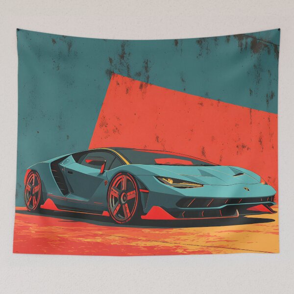Item preview, Lamborghini Centenario Pop Art – Contemporary Car Wall Art designed and sold by AutoPopStudio.