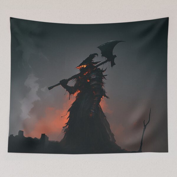 Item preview, Shadow Executioner Standing In Ruins designed and sold by Christian Weiss.