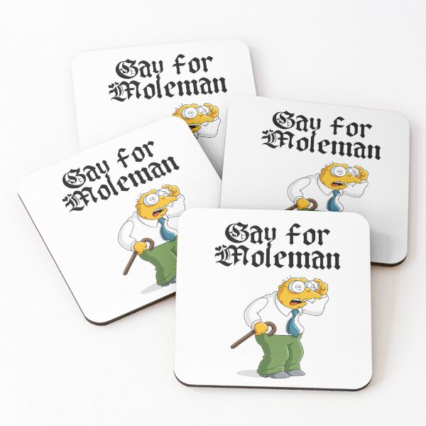 Item preview, Gay for Moleman the simpsons designed and sold by Midnightbloodstone.