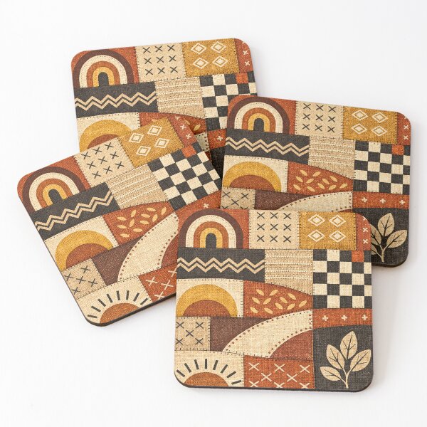 Item preview, Cozy Patchwork Modern designed and sold by tonymagnerart.