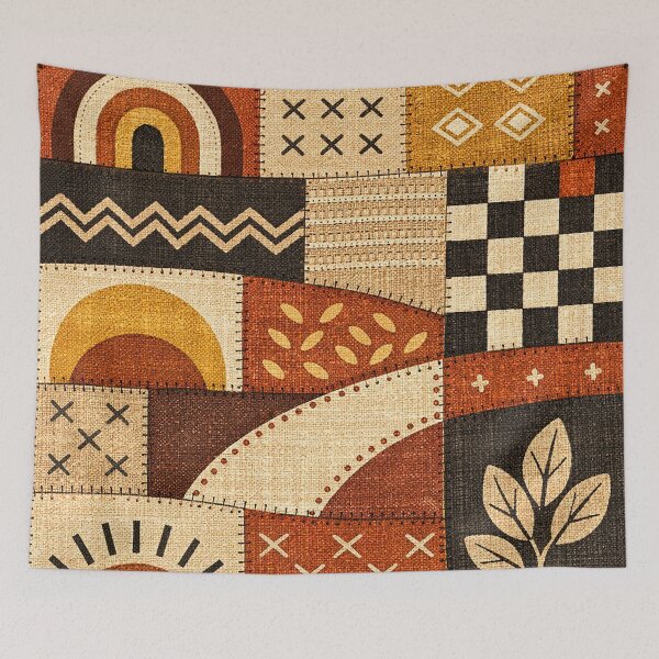Item preview, Cozy Patchwork Modern designed and sold by tonymagnerart.