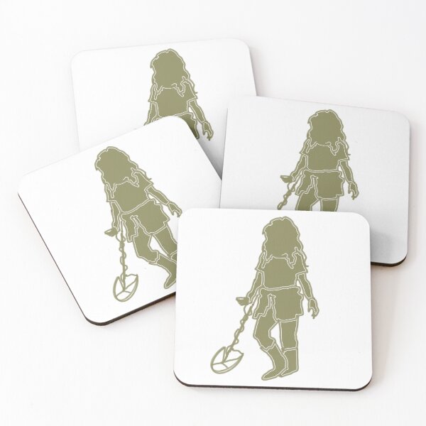 Item preview, Metal Detectorist Woman Figure designed and sold by Rivvyarts.