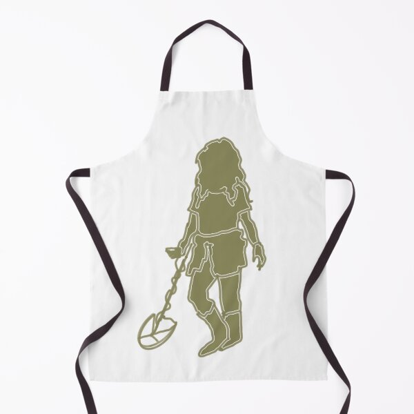 Item preview, Metal Detectorist Woman Figure designed and sold by Rivvyarts.
