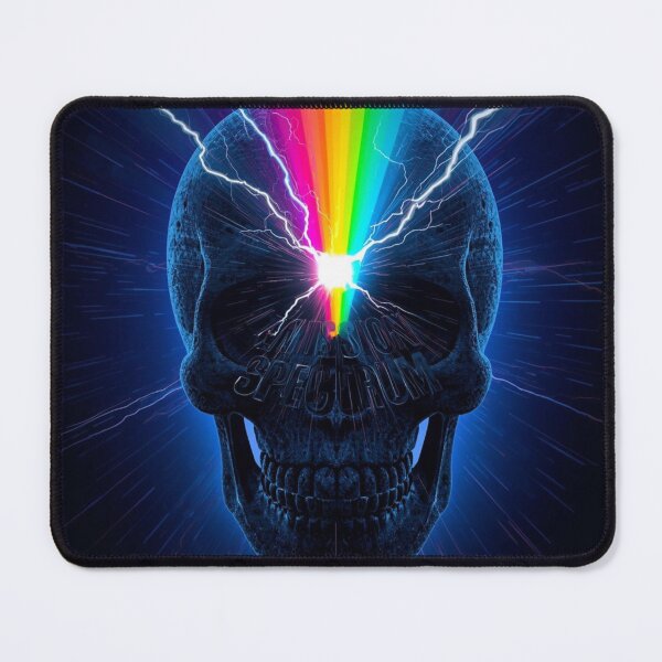 Item preview, Emission Spectrum Obsidian Skull designed and sold by Nela Creative Lab.