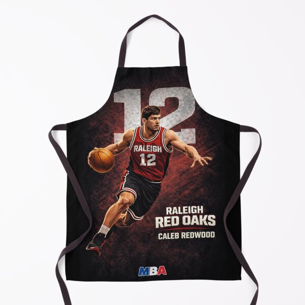 Item preview, Raleigh Red Oaks - Caleb Redwood – MBA Basketball Poster– Shooting Guard designed and sold by Beaurozier.