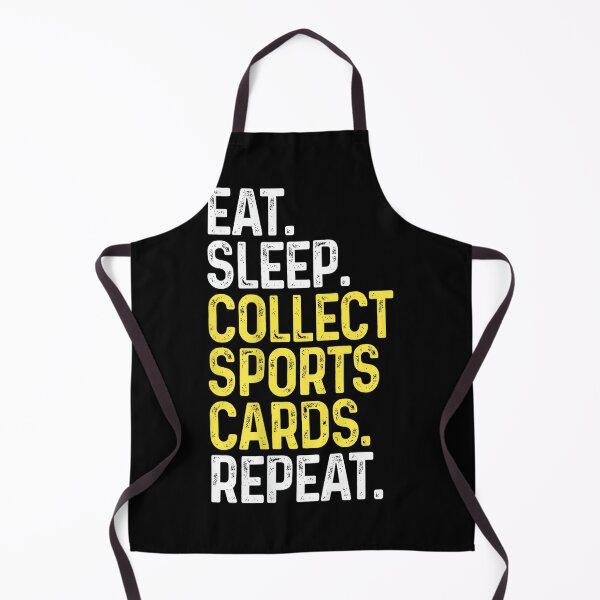 Item preview, Eat Sleep Collect Sports Cards Repeat Funny Card Collector designed and sold by StephanieSBeama.