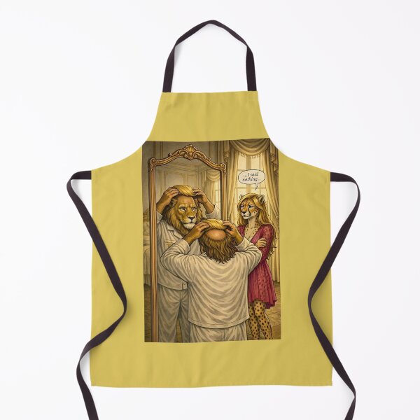 Item preview, Mirror Mirror — The Lion's Hair Piece Political Satire Humor designed and sold by SammyMorry.
