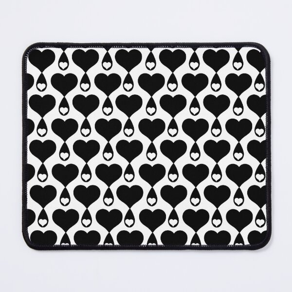 Item preview, Black & White Love Teardrops on White designed and sold by Digitalmyth's Designs.