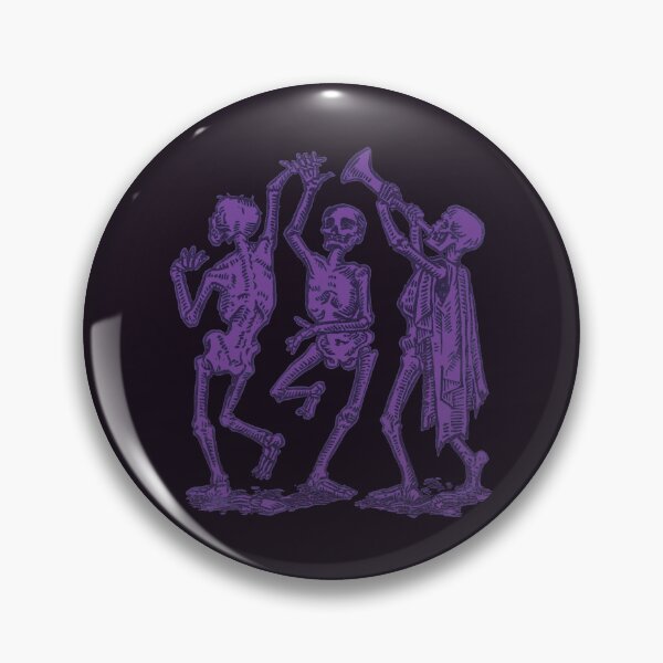 Item preview, Medieval Danse Macabre - Violet Skeleton Dance designed and sold by Dungeon-Shop.
