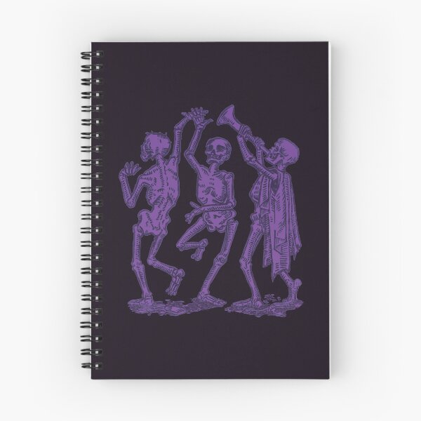 Item preview, Medieval Danse Macabre - Violet Skeleton Dance designed and sold by Dungeon-Shop.