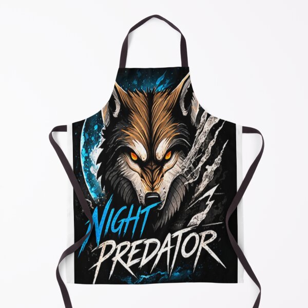 Item preview, Night Predator Wolf – Dark Moon Hunter Graphic designed and sold by ikaysCreative.