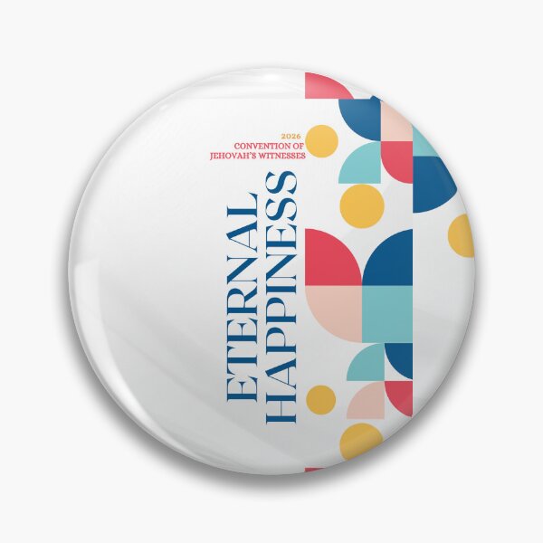 Item preview, 2026 Regional/ Internation Convention of Jehovah's Witnesses - Eternal Happiness /Abstract designed and sold by Yesido.