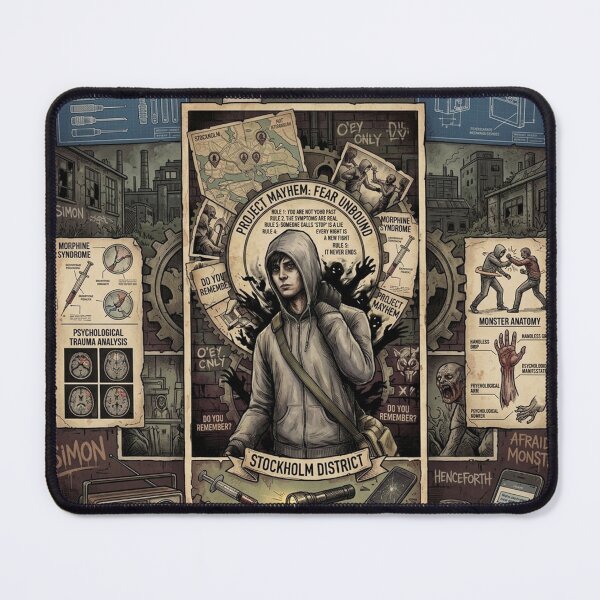 Item preview, Cry of Fear Simon Henriksson Vintage Psychological Horror Art designed and sold by ern vintage store.