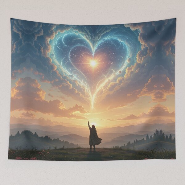 Item preview, Forever in my heart! Heart and clouds designed and sold by MarionsArt.