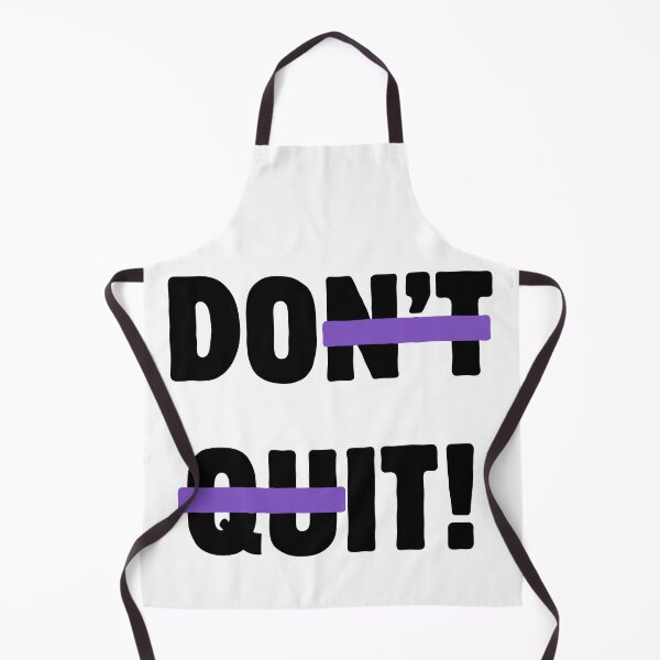 Item preview, Don't Quit – Strike Through Motivational Typography designed and sold by A-Szczesniak.
