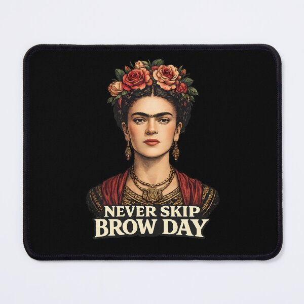 Item preview, Frida Kahlo Funny Eyebrow Humour designed and sold by Shoot-The-Moon.