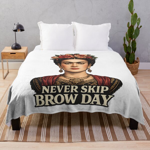 Item preview, Frida Kahlo Funny Eyebrow Humour designed and sold by Shoot-The-Moon.