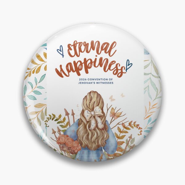 Item preview, 2026 Regional/ Internation Convention of Jehovah's Witnesses - Eternal Happiness / Girl designed and sold by Yesido.