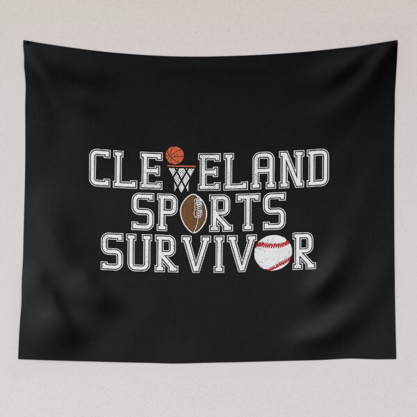 Item preview, Funny Cleveland Sports Fan Survivor Shirt CLE Ohio Shirt Premium Tri-Blend designed and sold by StephanieSBeama.