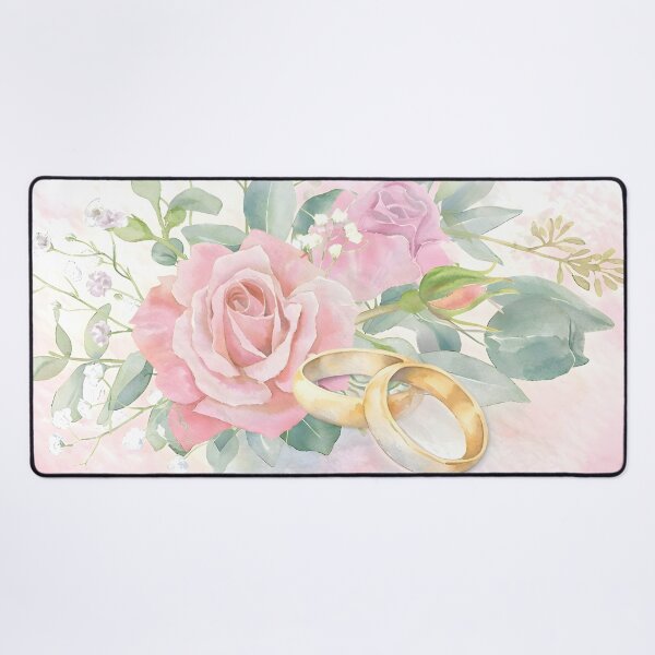 Item preview, Happy Anniversary Korean Watercolor Flowers designed and sold by HowToCanadian.