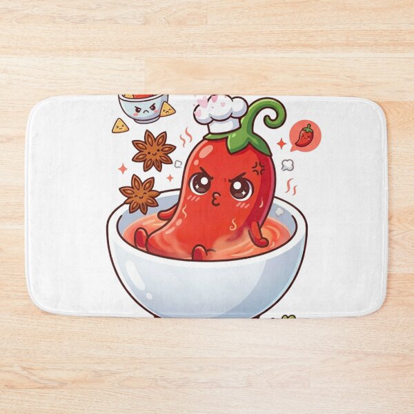 Item preview, Kawaii Chili Chef - I'm Peperoncinato!Spiced Angry Pepper . designed and sold by Lylysun.