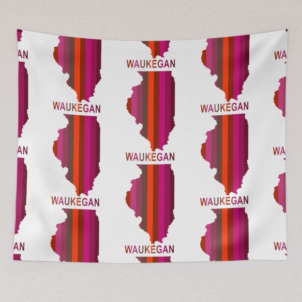 Item preview, Red Waukegan designed and sold by Normbot2000.