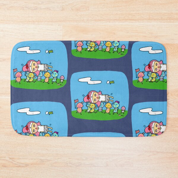 Item preview, Japanese Mushroom Festival - Wasshoi! designed and sold by Yamada Cream Studio.