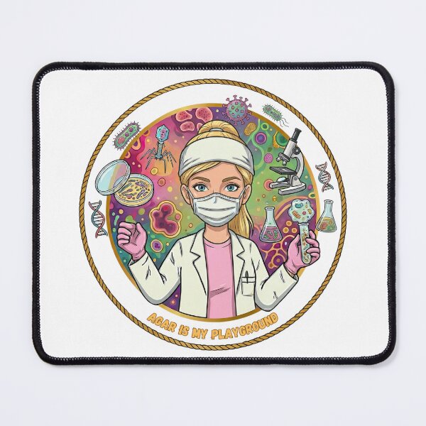 Item preview, Agar is my playground (microbiologist) designed and sold by Nurse Eve.