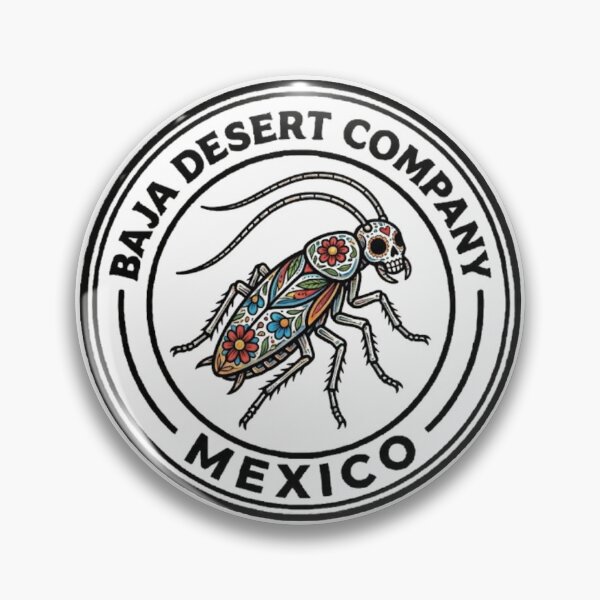 Item preview, Calavera Cockroach | Sugar Skull Cucaracha - Baja Desert Company designed and sold by BajaDesertCo.