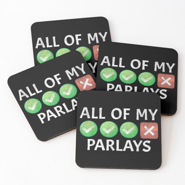 Item preview, Funny Gambling Sports Betting Parlay Can't Win Joke designed and sold by StephanieSBeama.