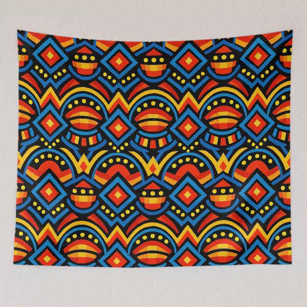 Item preview, Peacock Spider Vibrant Display Pattern designed and sold by WildlifeInc.
