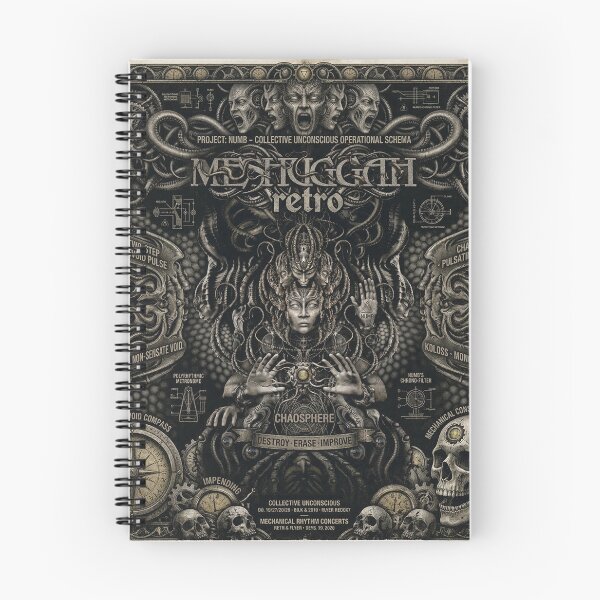 Item preview, Meshuggah Chaosphere Mechanical Rhythm Collective Unconscious Art designed and sold by ern vintage store.