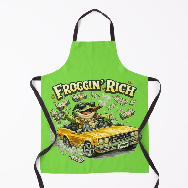 Item preview, Millionaire Frog in a generous car designed and sold by FroggyOnly.