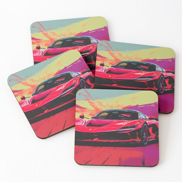 Item preview, Red Ferrari SF90 Stradale III designed and sold by AutoPopStudio.