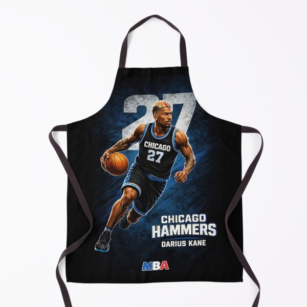 Item preview, Chicago Hammers Darius Kane #27 – MBA Basketball Poster – Fictional Pro League Player designed and sold by Beaurozier.