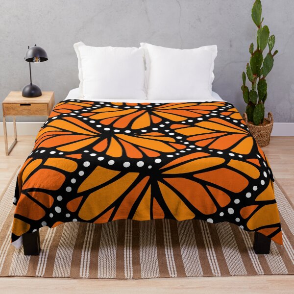 Item preview, Monarch Butterfly Wing Veined Pattern designed and sold by WildlifeInc.