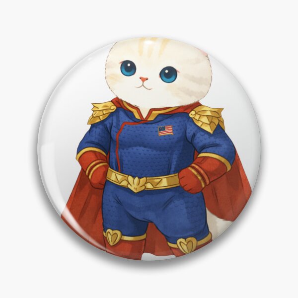 Item preview, Homelander as a Cat Cute The Boys Fan Art designed and sold by Reyxava.