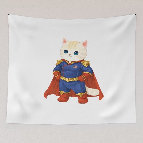 Item preview, Homelander as a Cat Cute The Boys Fan Art designed and sold by Reyxava.