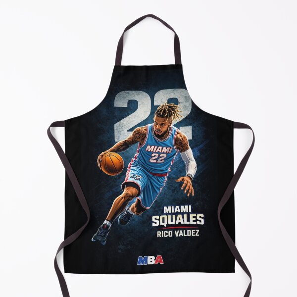 Item preview, Miami Squales - Rico Valdez – MBA Basketball Poster – designed and sold by Beaurozier.