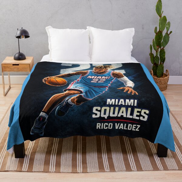 Item preview, Miami Squales - Rico Valdez – MBA Basketball Poster – designed and sold by Beaurozier.