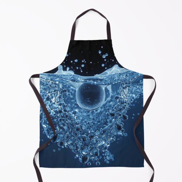 Item preview, Blue Water Splash Macro Abstract Art designed and sold by AAMHdesigns.