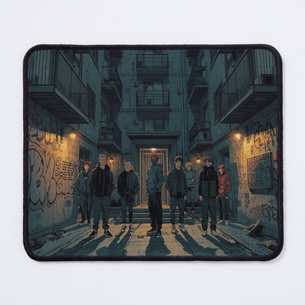Item preview, Bloc Life – Urban Street Crew Illustration designed and sold by PLUSHIWORLDtm.