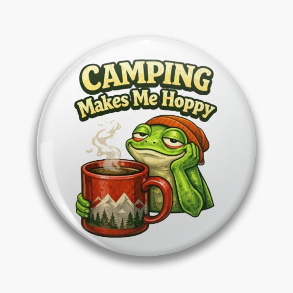 Artikelvorschau, Der Frosch und sein Campingbecher entworfen und verkauft von FroggyOnly.