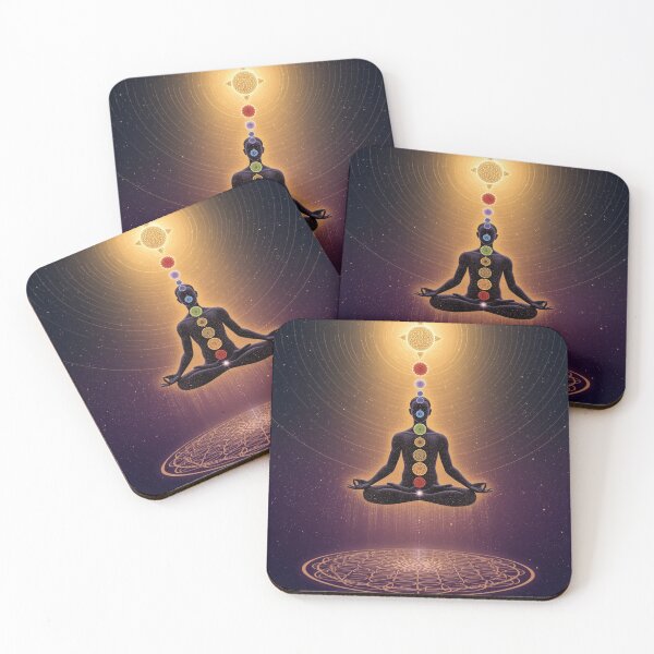 Item preview, Sacred Geometry Chakra Meditation - Cosmic Zen Soul Art designed and sold by Nicola369.