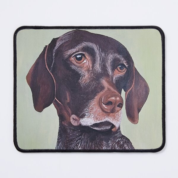 Item preview, Weimaraner Dog Portrait designed and sold by Baileypaints.
